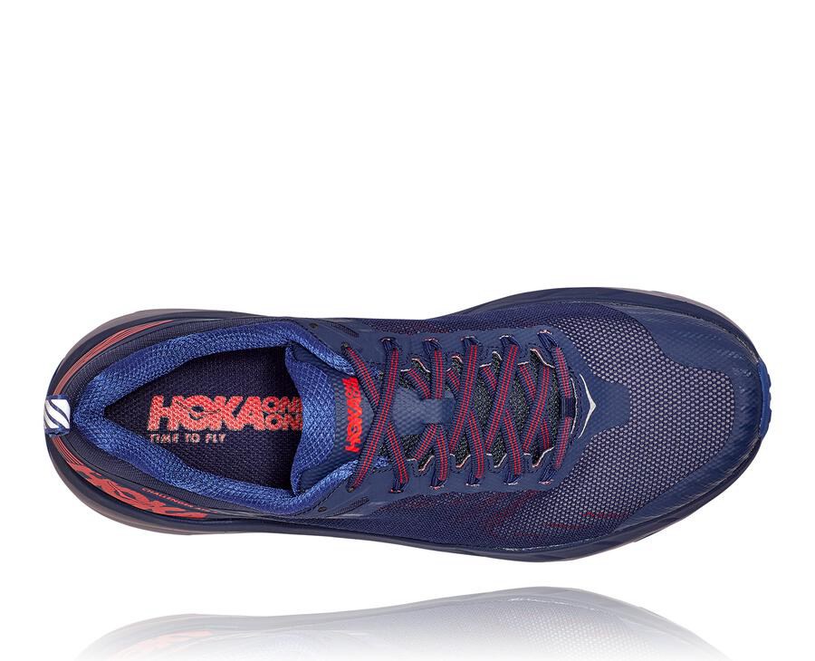 Chaussure Trail Hoka One One Challenger Atr 5 Homme - Bleu Marine - BNH-459872